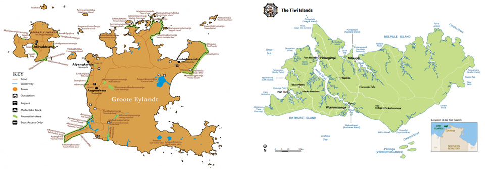 Other land council area maps.