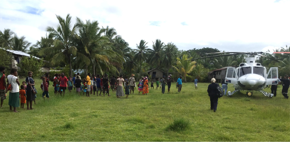 DFAT-led Treaty Awareness Visit to one of the PNG Treaty Villages