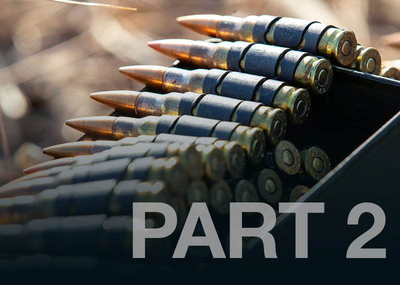 Defence's management of contracts for the supply of munitions - Part 2